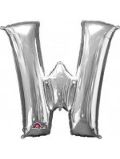 Picture of SILVER LETTER W FOIL BALLOON